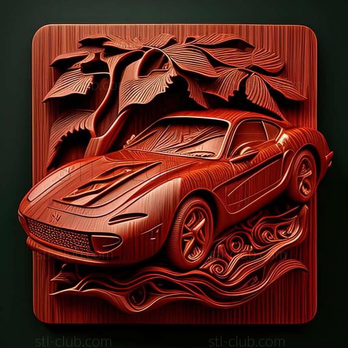 3D модель Ferrari 330 (STL)